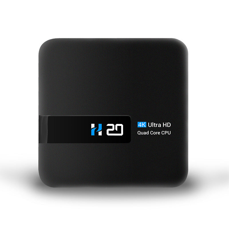 New Black Android RK3228A 2G/16G 4K HD TV BOX four Accessories and qr code manual