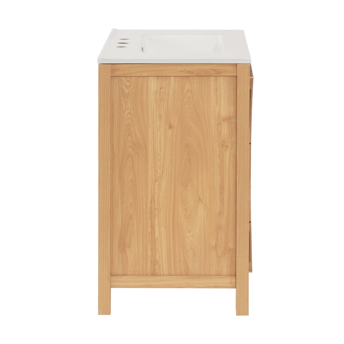 30 Inch Mid-Century Modern Bathroom Vanity with Sink