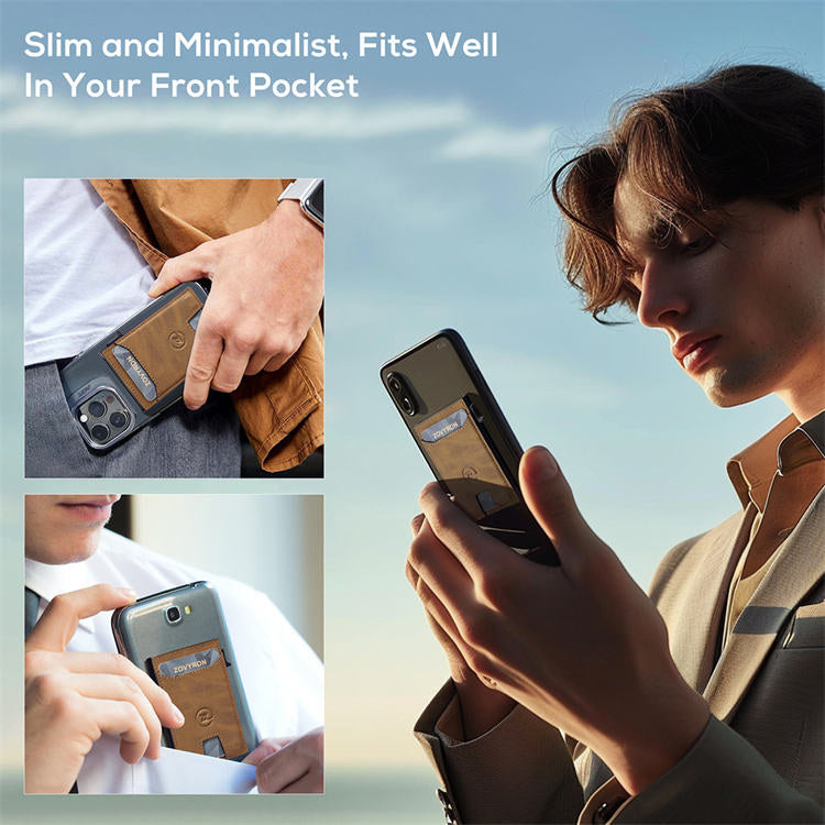 Personalized Detachable Card Holder High-grade Wallet