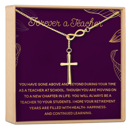 Retiring Teacher Necklace, Multiple Styles Jewelry