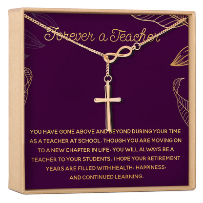 Retiring Teacher Necklace, Multiple Styles Jewelry