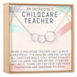 Childcare Teacher Necklace, Multiple Styles Jewelry