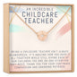 Childcare Teacher Necklace, Multiple Styles Jewelry