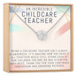 Childcare Teacher Necklace, Multiple Styles Jewelry