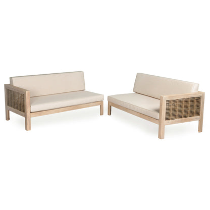 Emir Acacia 4 Seater Sofa Set