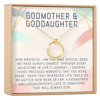Godmother-Goddaughter Necklace, Multiple Styles Jewelry