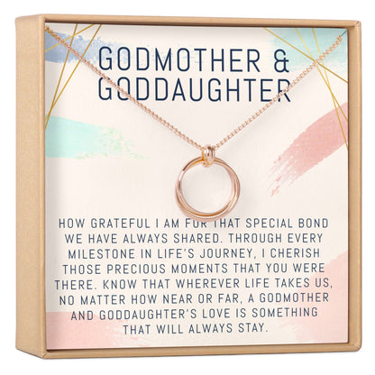 Godmother-Goddaughter Necklace, Multiple Styles Jewelry