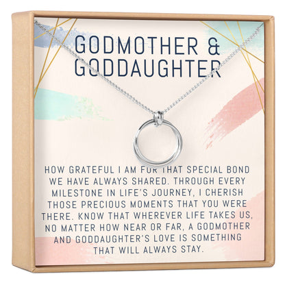 Godmother-Goddaughter Necklace, Multiple Styles Jewelry