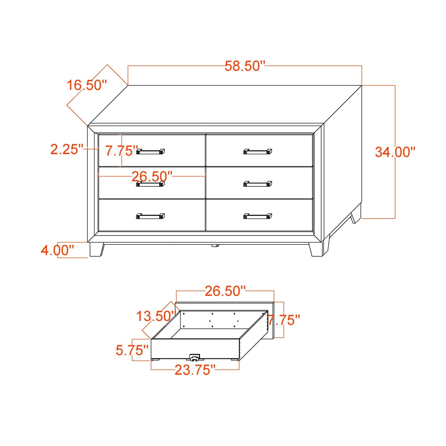 Urban - 5 Piece Set With Bookcase