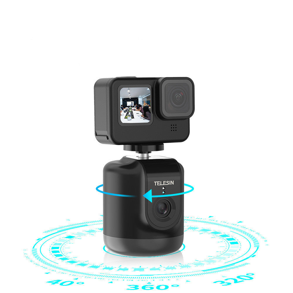 360 Degree Face Tracking Camera with Intelligent Pan and Tilt Functionality for Podcasts and Live Streaming