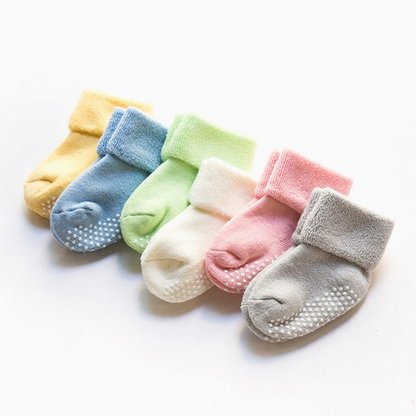 Non-slip children socks