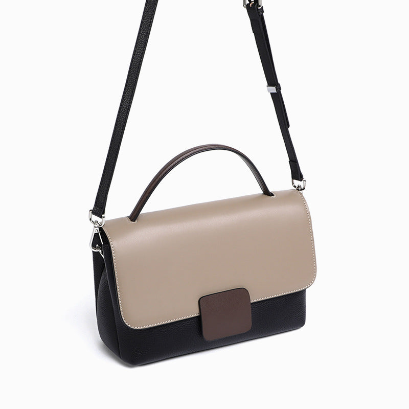 Genuine leather crossbody bag women shoulder handbag tote bag