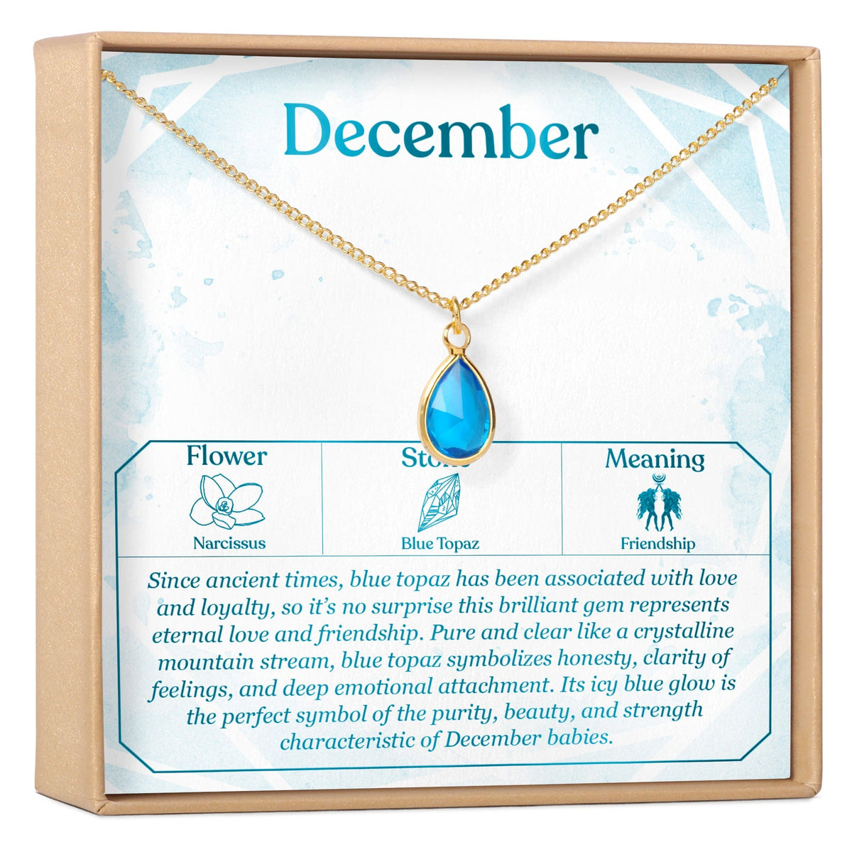 Birthday Birthstone Necklace