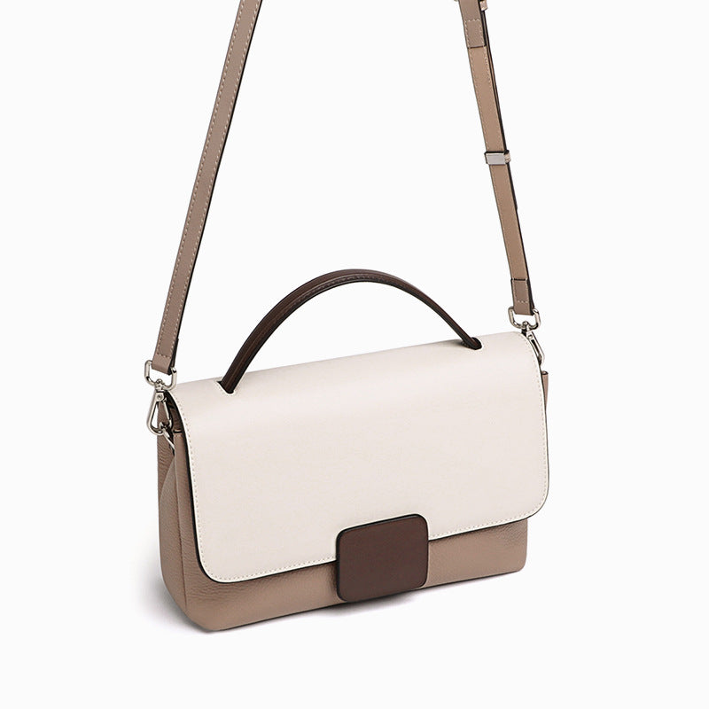 Genuine leather crossbody bag women shoulder handbag tote bag