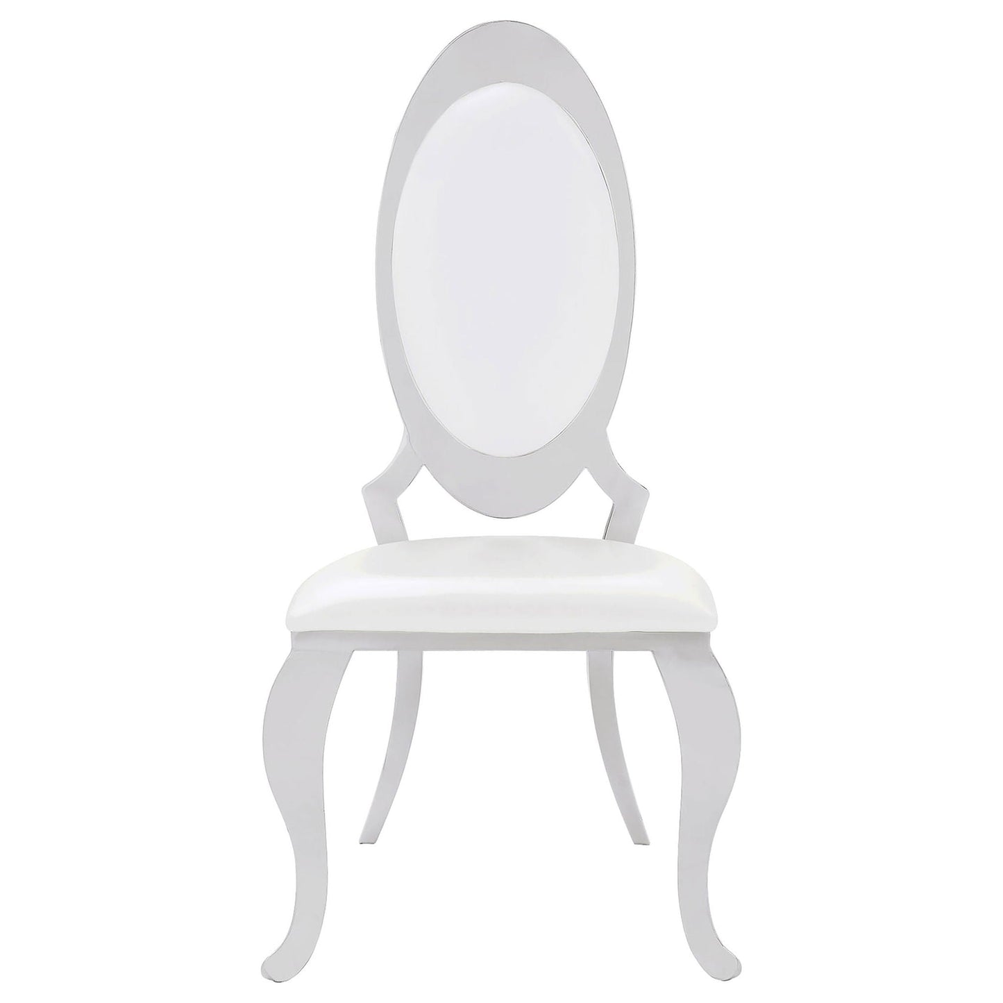 Chester - Upholstered Dining Side Chair (Set of 2) - Creamy White