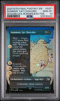 Graded 2025 Magic The Gathering Final Fantasy Summon: Fat Chocobo #0317 Woodblock Borderless Foil Card PSA 10 Gem Mint