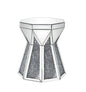 Noralie - End Table - Mirrored & Faux Diamonds