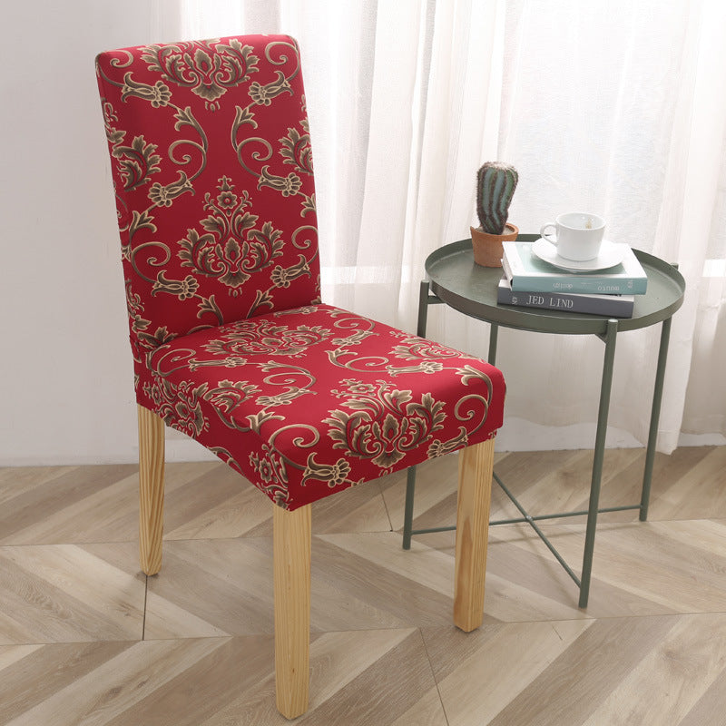 One-piece elastic chair cover computer seat cover