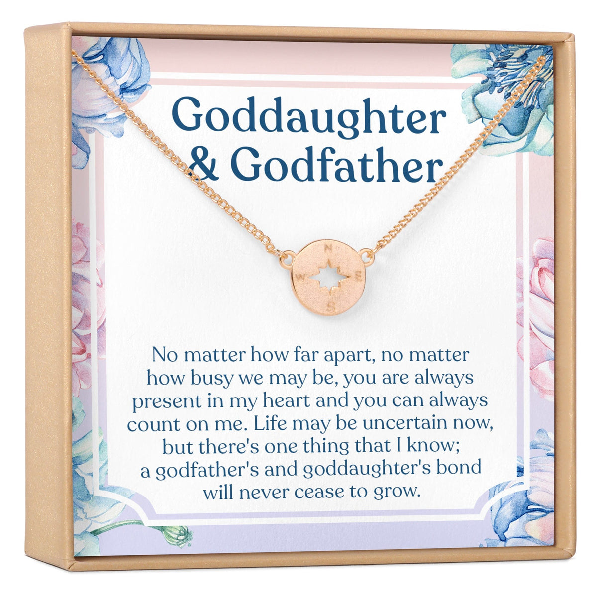 Goddaughter & Godfather Necklace, Multiple Styles Necklace