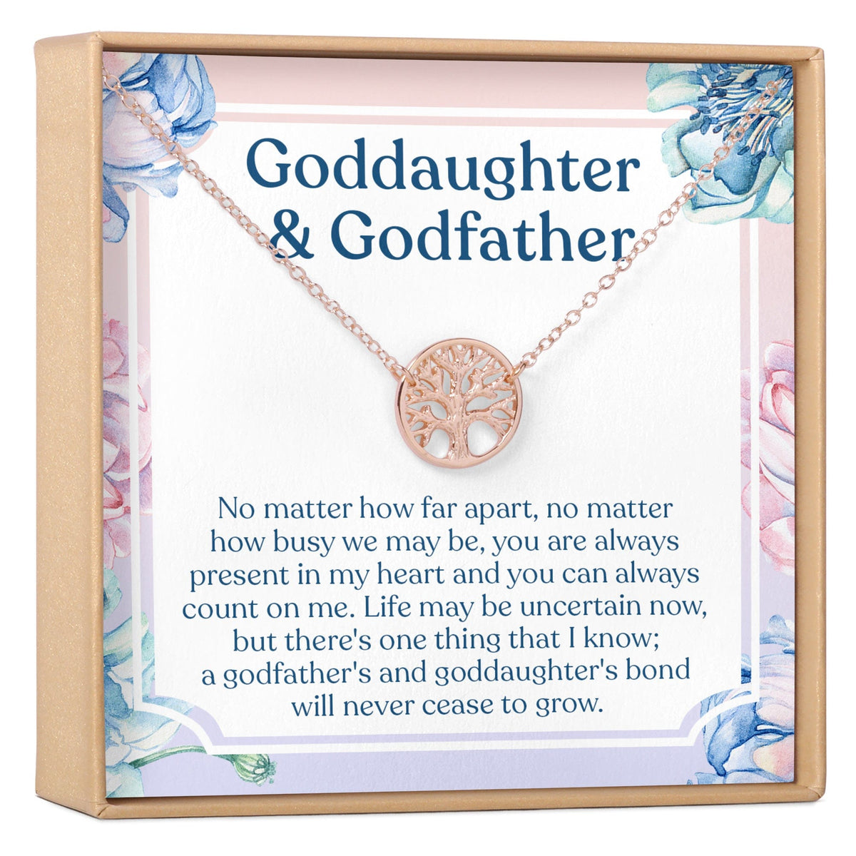 Goddaughter & Godfather Necklace, Multiple Styles Necklace