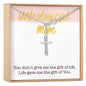 Unbiological Mom Necklace, Multiple Styles Necklace