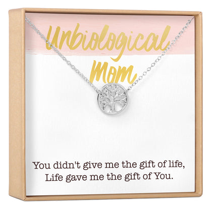 Unbiological Mom Necklace, Multiple Styles Necklace