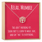 Mombie (New Mom) Necklace, Multiple Styles Necklace