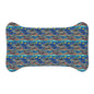 Sunlit Reef Mosaic with Golden Fish Shoals - Pet Feeding Mat Pet Ze