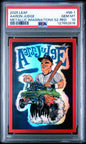 Graded 2025 Leaf Aaron Judge #MI1 Metallic Imaginations Series 2 Red /199 Baseball Card PSA 10 Gem Mint