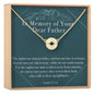 Loss of Father Necklace, Multiple Styles Necklace