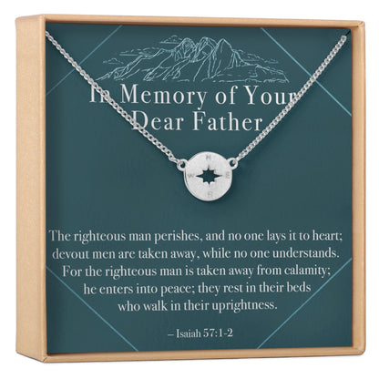 Loss of Father Necklace, Multiple Styles Necklace