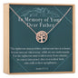 Loss of Father Necklace, Multiple Styles Necklace