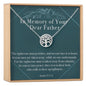 Loss of Father Necklace, Multiple Styles Necklace