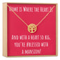 Home Necklace, Multiple Styles Necklace