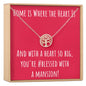 Home Necklace, Multiple Styles Necklace