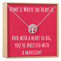 Home Necklace, Multiple Styles Necklace