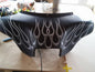 Harley Fairing Ghost Flames