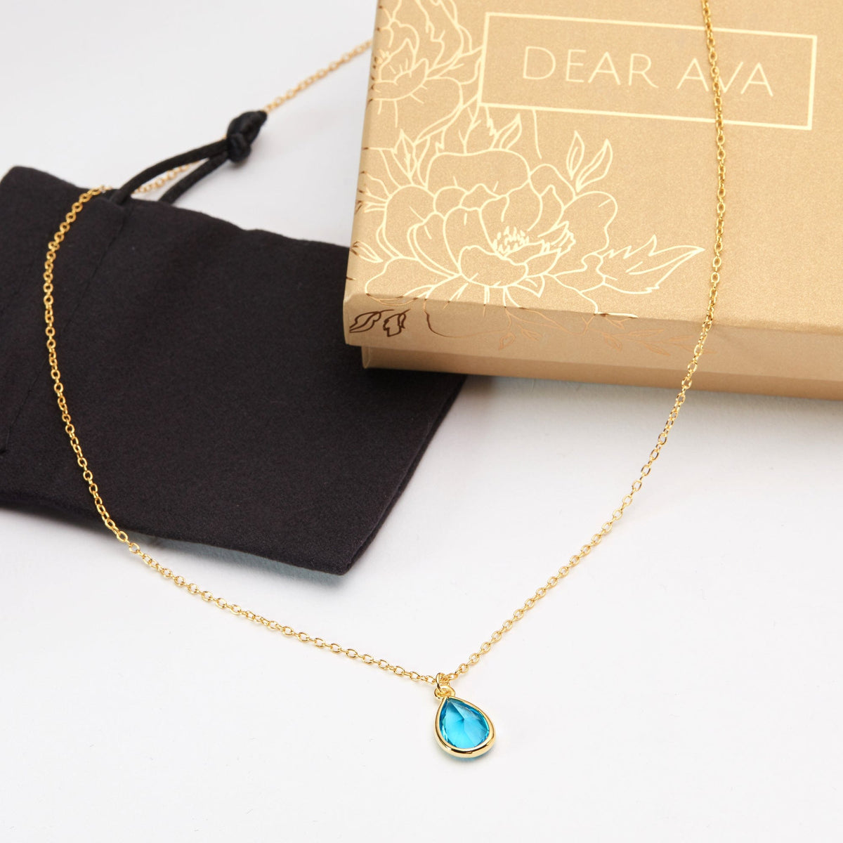 Birthday Birthstone Necklace, Multiple Styles Necklace