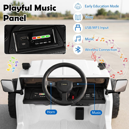 12V Electric Ride On Truck with Dump Bed and Remote Control