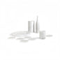 10 Pieces Luxury Natural Marble Dining Room Accessories Set