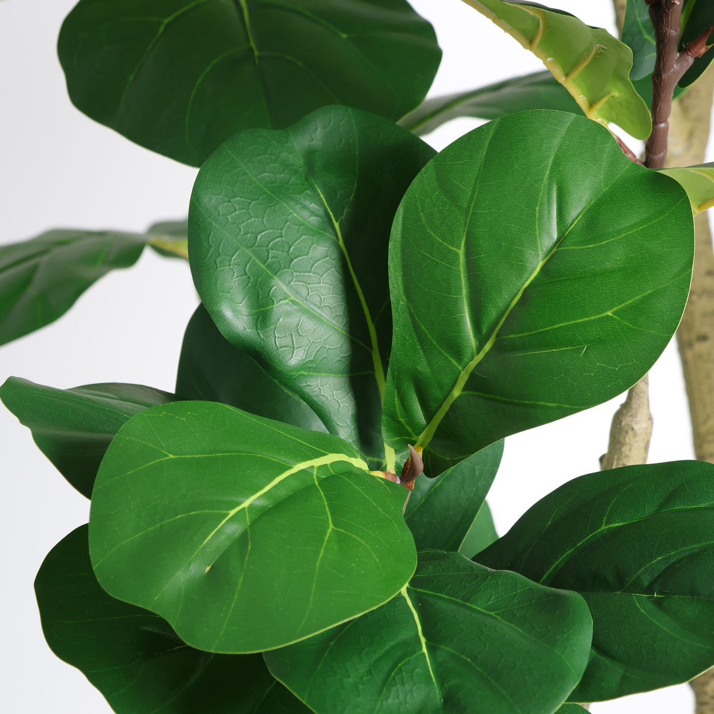 7FT Artificial Fiddle Leaf Fig Tree, Realistic Faux Potted Plant