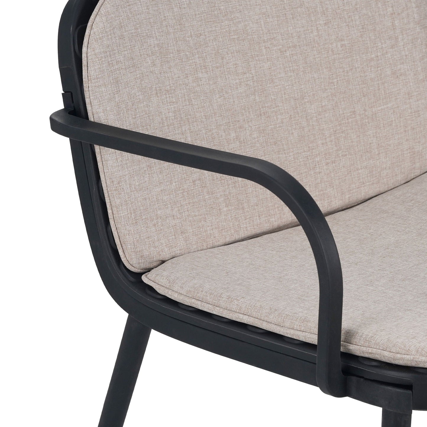 Luna Outdoor Patio 3 Pieces Chat Set