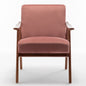 Accent Chair, Classic Mid Century Modern For Extra Seating