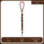Dog Handmade Woven Leash Polyester Fiber Yellow