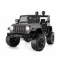 12V 2-Seater Electric Ride-On Car with LED Lights, MP3 Player, and Remote Control for Kids