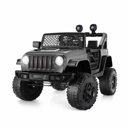 Electric Ride-On Car/Truck for Kids with MP3 Music and Remote Control - 12V with Lights - 76 Fun Features!
