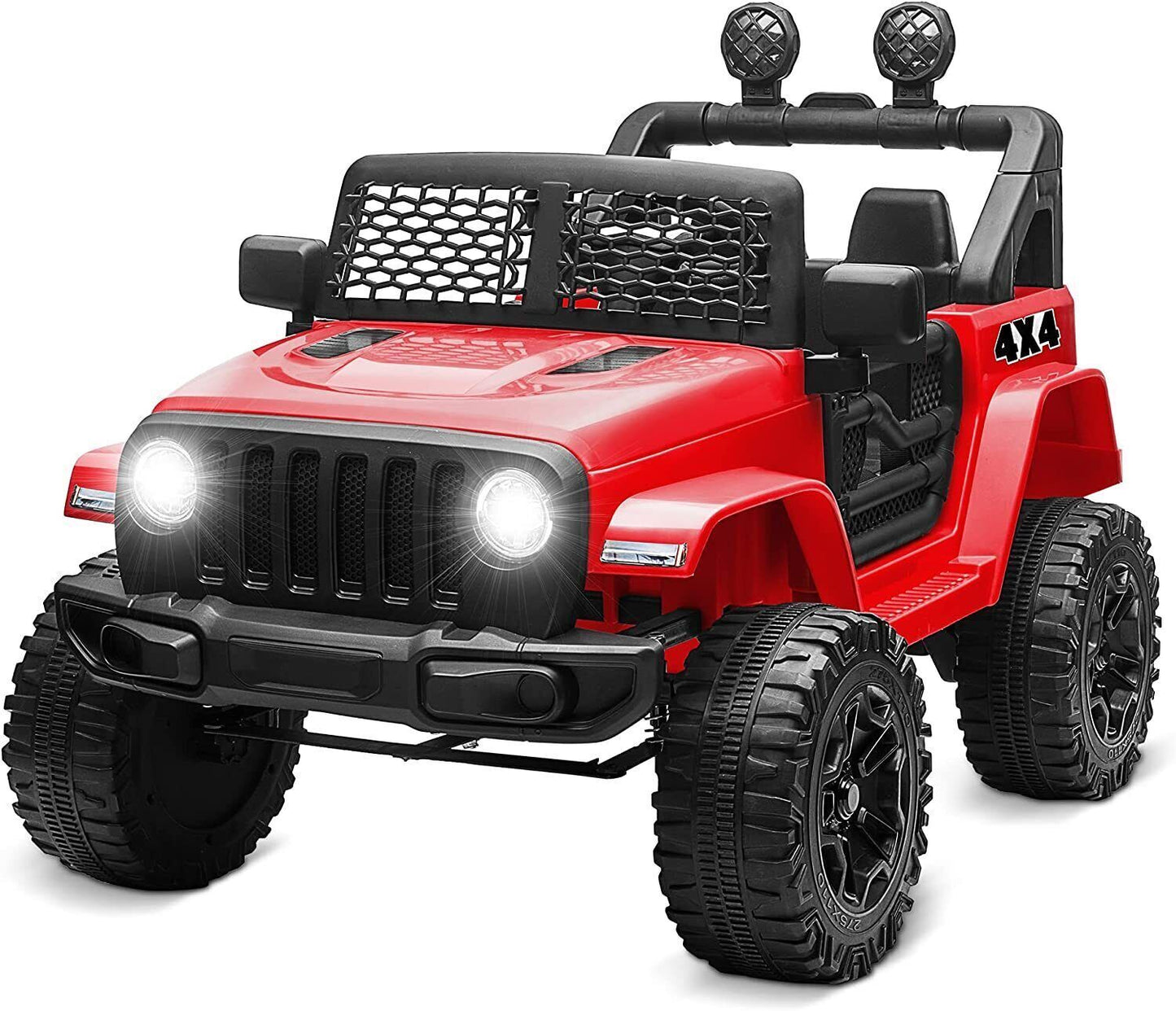 Electric Ride-On Car/Truck for Kids with MP3 Music and Remote Control - 12V with Lights - 76 Fun Features!