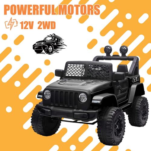 12V/24V Electric Jeep Truck ATV for Kids with Parent Remote Control - Fun and Safe Ride-On Toy