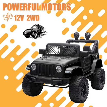 12V/24V Electric Jeep Truck ATV for Kids with Parent Remote Control - Fun and Safe Ride-On Toy