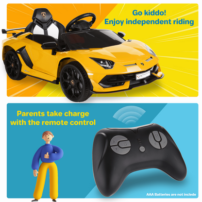 12V/24V Electric Ride On Jeep Toy Car with USB, Bluetooth, and Remote Control for Kids